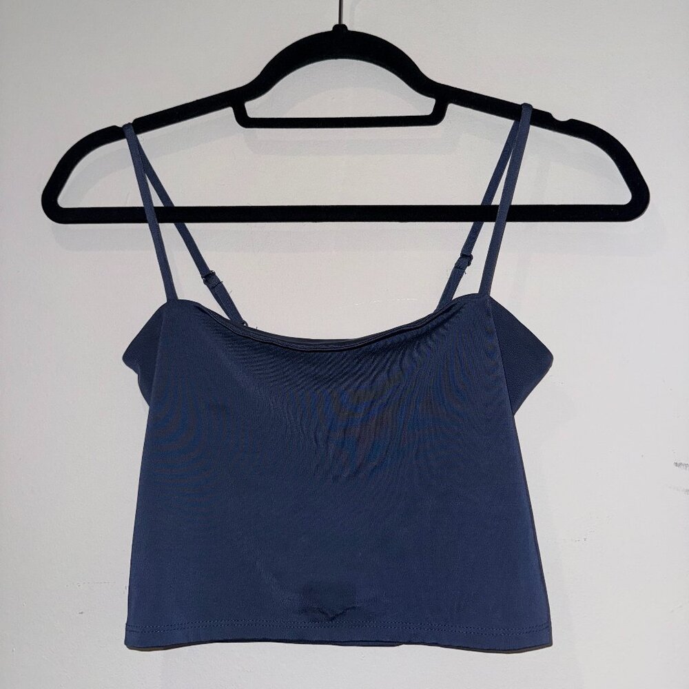 Slate blue Express tank top